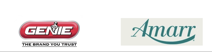 Genie and Amarr garage door brands